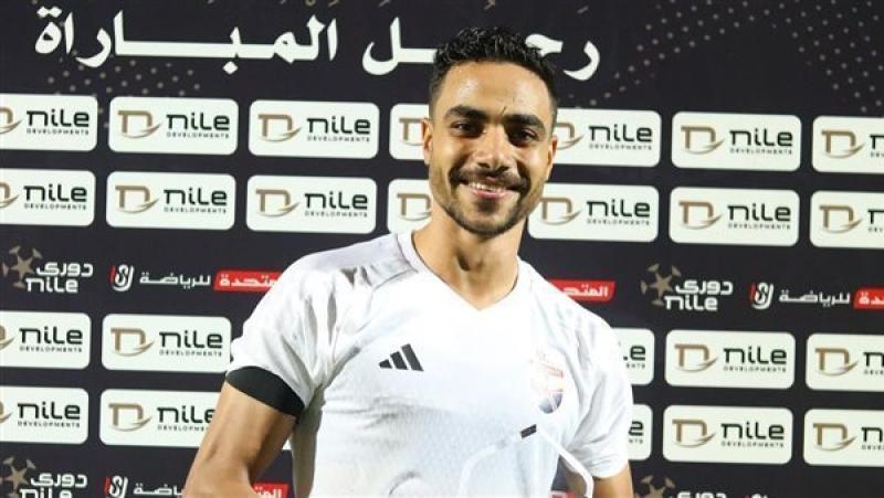 أيمن سعد موكا لاعب الجونة