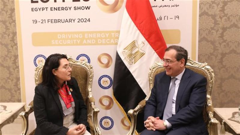 وزير البترول  يبحث سبل تعزيز التعاون مع المرصد المتوسطي للطاقة