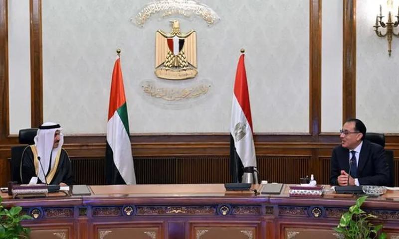 رئيس الوزراء يلتقي رئيس المجلس الوطني الاتحادي الإماراتي
