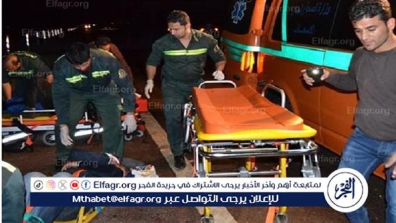 حصيلة نهائية.. مصرع شخصين وإصابة 4 آخرين في حادث انقلاب ميكروباص المنيا