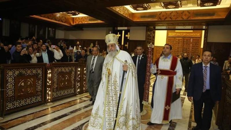 البابا تواضروس يشكر الرئيس السيسي على التهنئة بالصوم الكبير