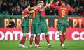 منتخب البرتغال يتقدم بثلاثية نظيفة...
