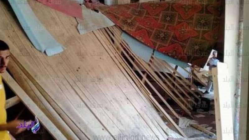 دون إصابات .. انهيار جزء من سقف خشبي بالكنيسة الرسولية في المنيا