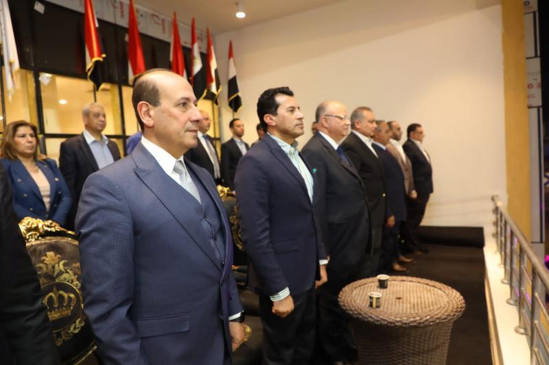 وزير الرياضة ومحافظ القاهرة يفتتحا المقر الجديد للنادي المصري القاهري بالفسطاط