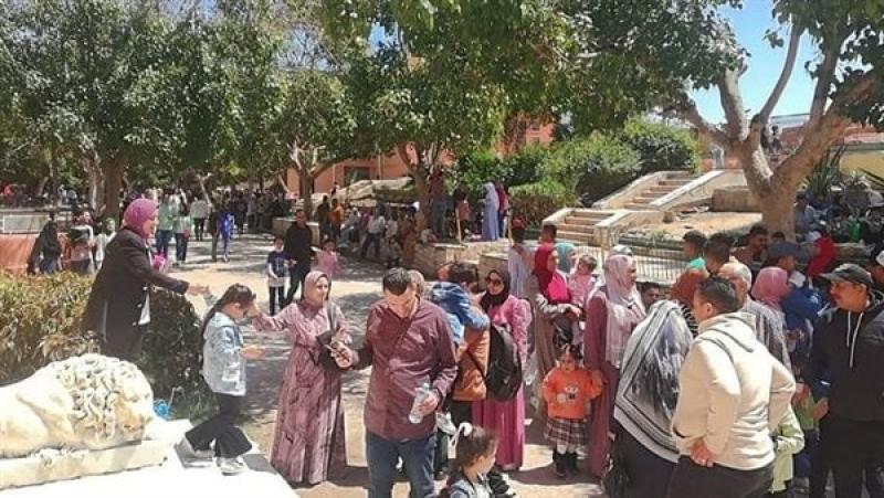 100 الف زائر لحدائق الحيوان في الاسكندرية والمحافظات  خلال عيد الفطر