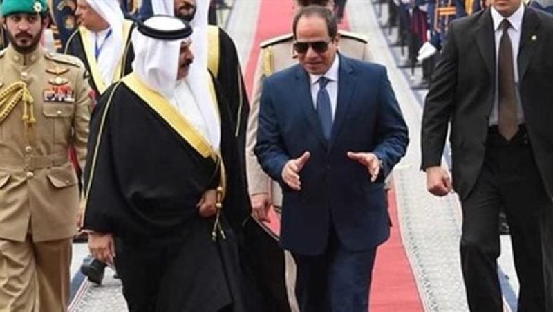 الرئيس السيسي والعاهل البحريني