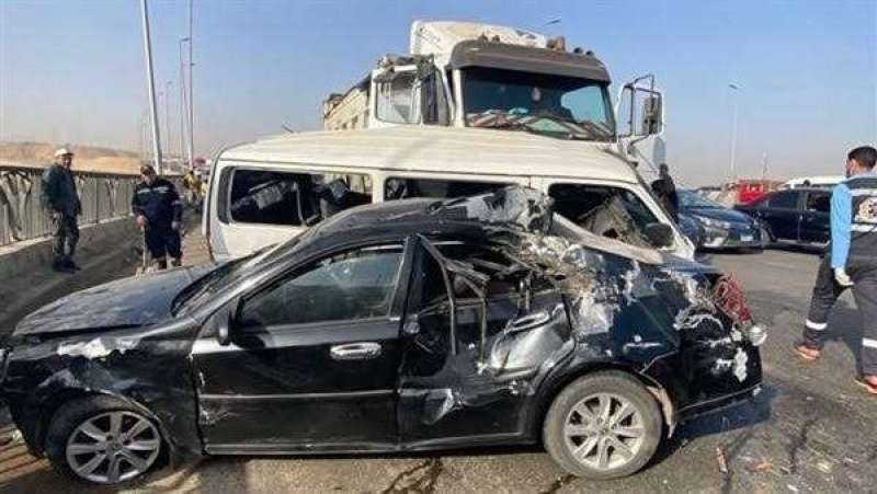 أسماء مصابي حادث تصادم سيارتين في الخطارة بأسوان