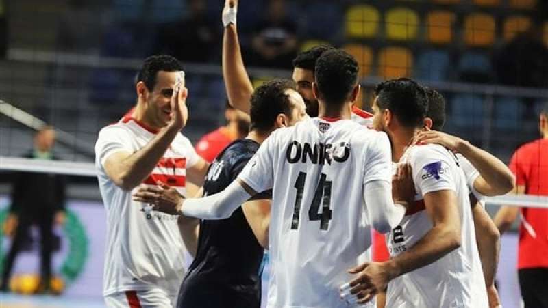 الزمالك يتأهل إلى نهائي كأس مصر للكرة الطائرة بعد الفوز على طلائع الجيش