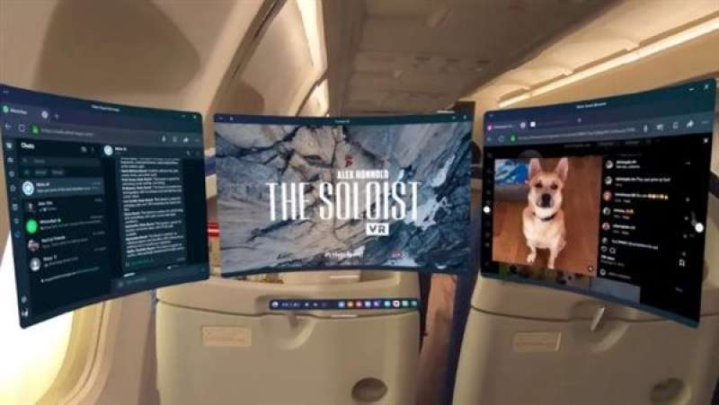 Meta يشجعك على استخدام سماعات الرأس VR على متن الطائرة