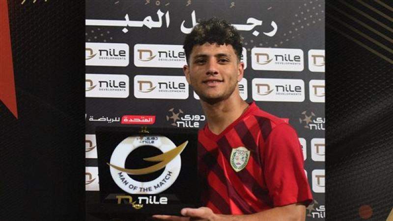 محمد هاني أفضل لاعب في مباراة الإسماعيلي وطلائع الجيش