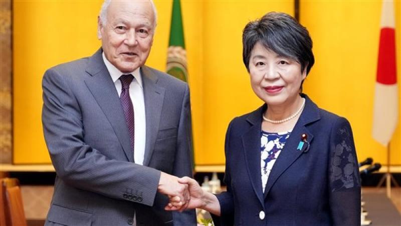 أبو الغيط: الجامعة العربية حريصة على الارتقاء بمجالات التعاون مع اليابان