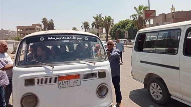 شرطة إمبابة تلقي القبض على سائق خالف تعريفة الركوب المقررة وتشاجر مع الركاب